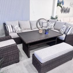 5pc Sectional Outdoor Set 