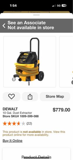 DEWALT 10 Gal. Dust Extractor