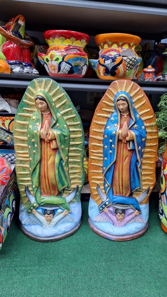 💥Large Clay Virgen 💥 Tel 562348 2841