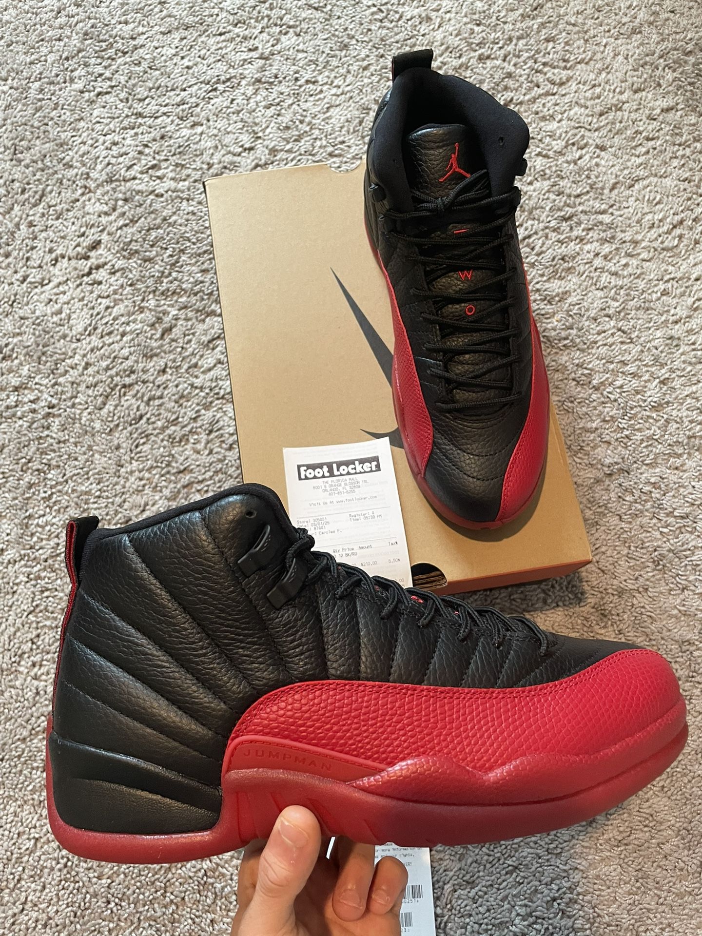 Jordan 12 Retro Flu Game (2025)