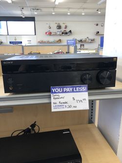 Sony receiver with no remote