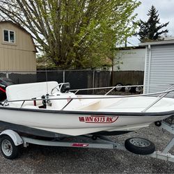 2002 Boston Whaler 13 Sport – Turn-Key Summer Ready  * Condition: Well-maintained, recently serviced, ready for the water * Engine: Mercury 40HP 4-str