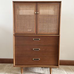 BP John furniture corp. 2 pc walnut set