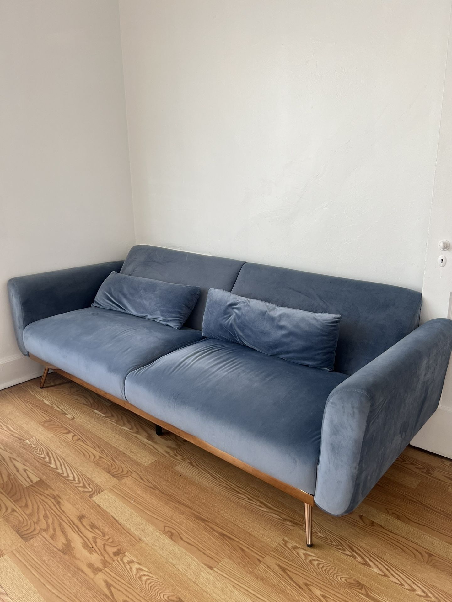 Blue Sofa / Futon 