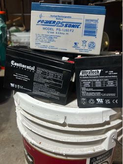 12 volt batteries