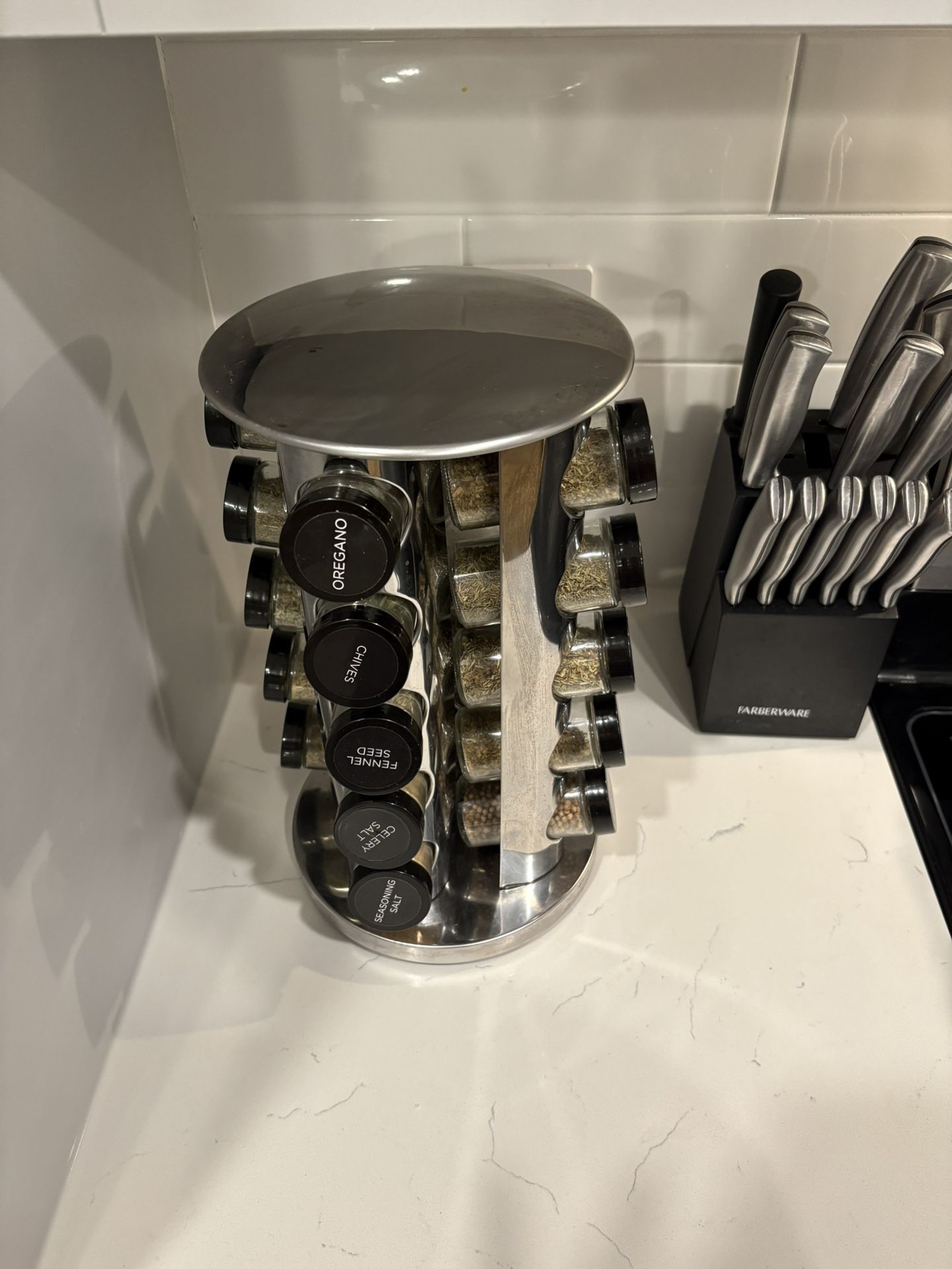 Revolving Countertop Spice Rack
