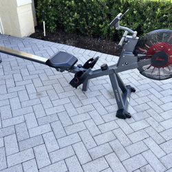 Magnetic Air Resistance Rowing Machine