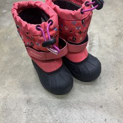 Kids Columbia Waterproof Snow Boots (6)