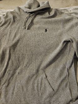 Ralph Lauren Polo Thermal Hoodie Size Large
