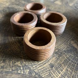 Vintage Wood Napkin Rings