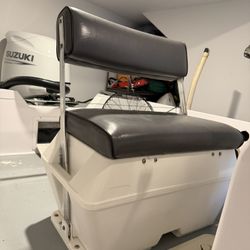 Boat Seat With Cooler 