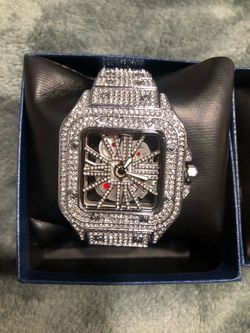 Cartier moissanite unisex watch