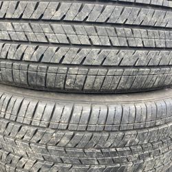 Pair Of 225 60 17 Bridgestone Tires 