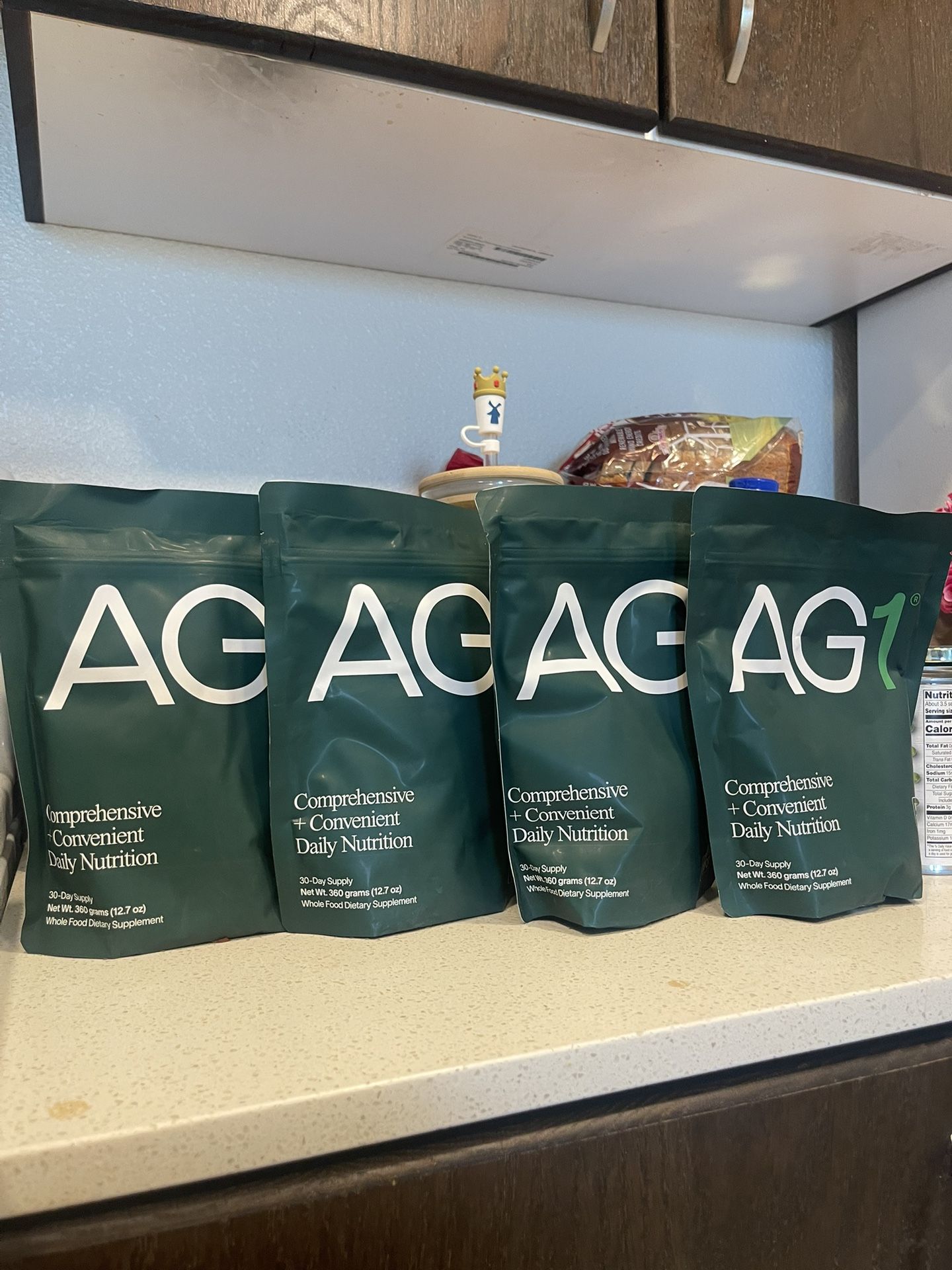 AG1 Comprehensive Convenient Daily Nutrition
