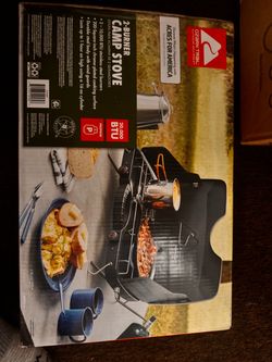 Ozark 2 burner camp stove