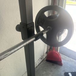 Weight Bench  With Weights 