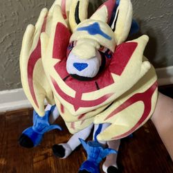 Pokemon Plush Zamazenta Stuffed Animal