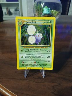 Vintage Pokémon Holo Jumpluff DMG