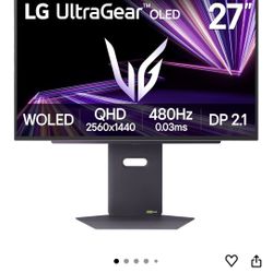 LG ultra gear 27” OLED Monitor