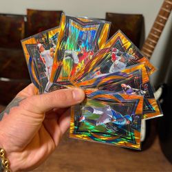 Nice 👍!! 2025 Panini Select Baseball Orange Flash Prizm Lot – RCs / Prospects – 5 Cards !