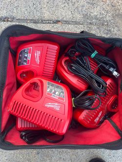 Milwaukee Charger M12 brand new $11 for each