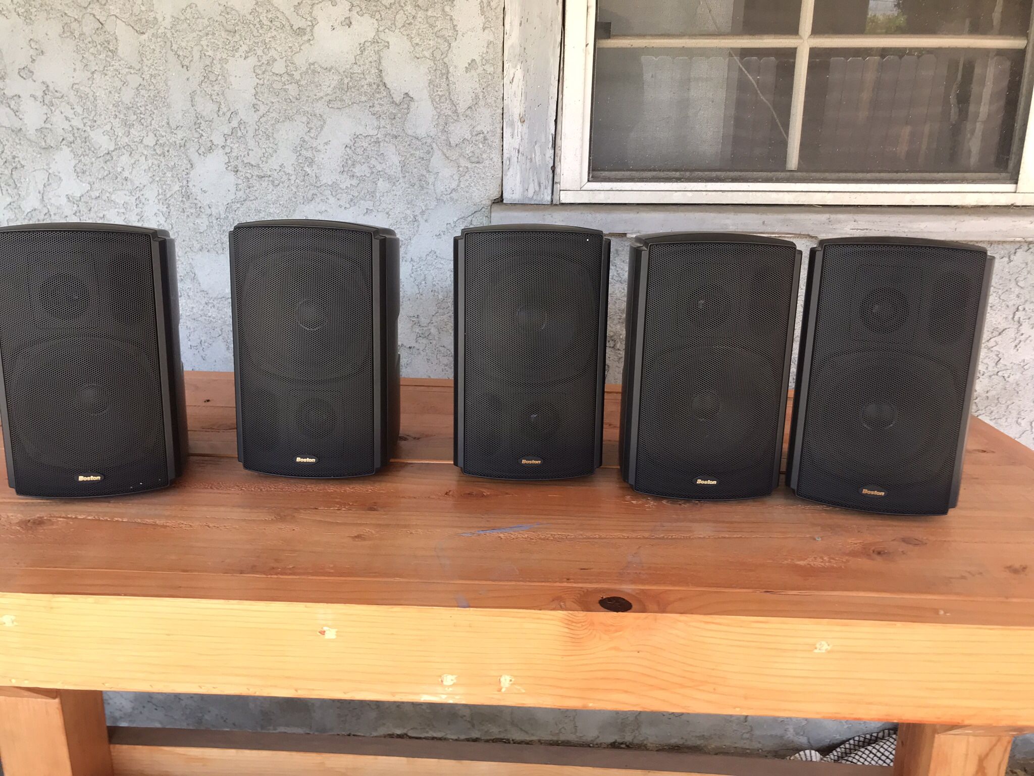 Boston Acoustic Sattelite Surround Sound Speakers System 10k