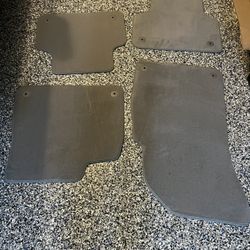 Audi Q7 Floor Mats Gray (cloth) 2018-2025
