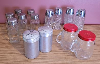Assorted Salt And Pepper Shakers