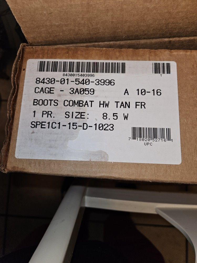 Military Boots.