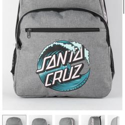 Santa Cruz Skateboarding/School Backpack
