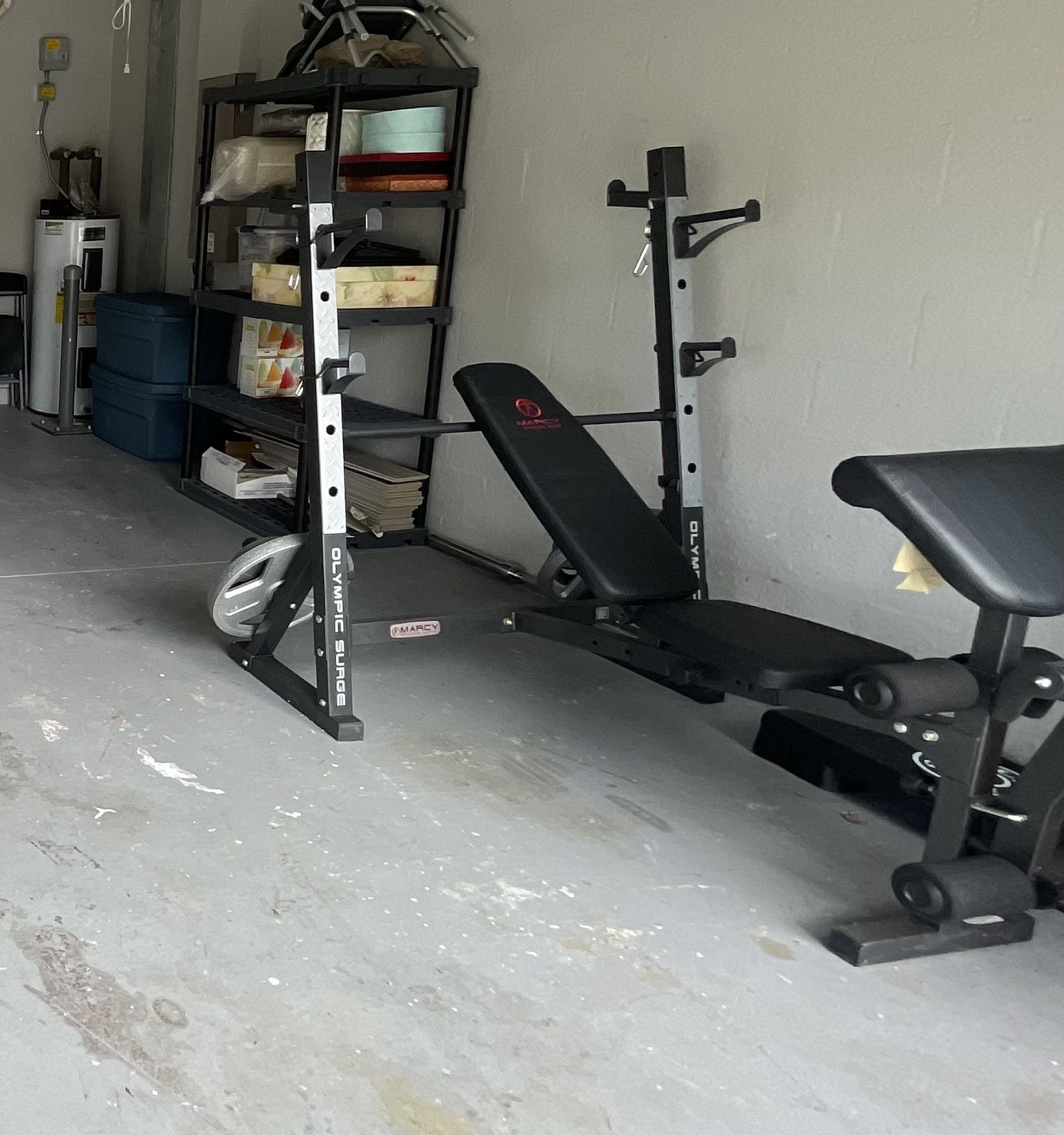 Complete MARCY Weight Bench Set