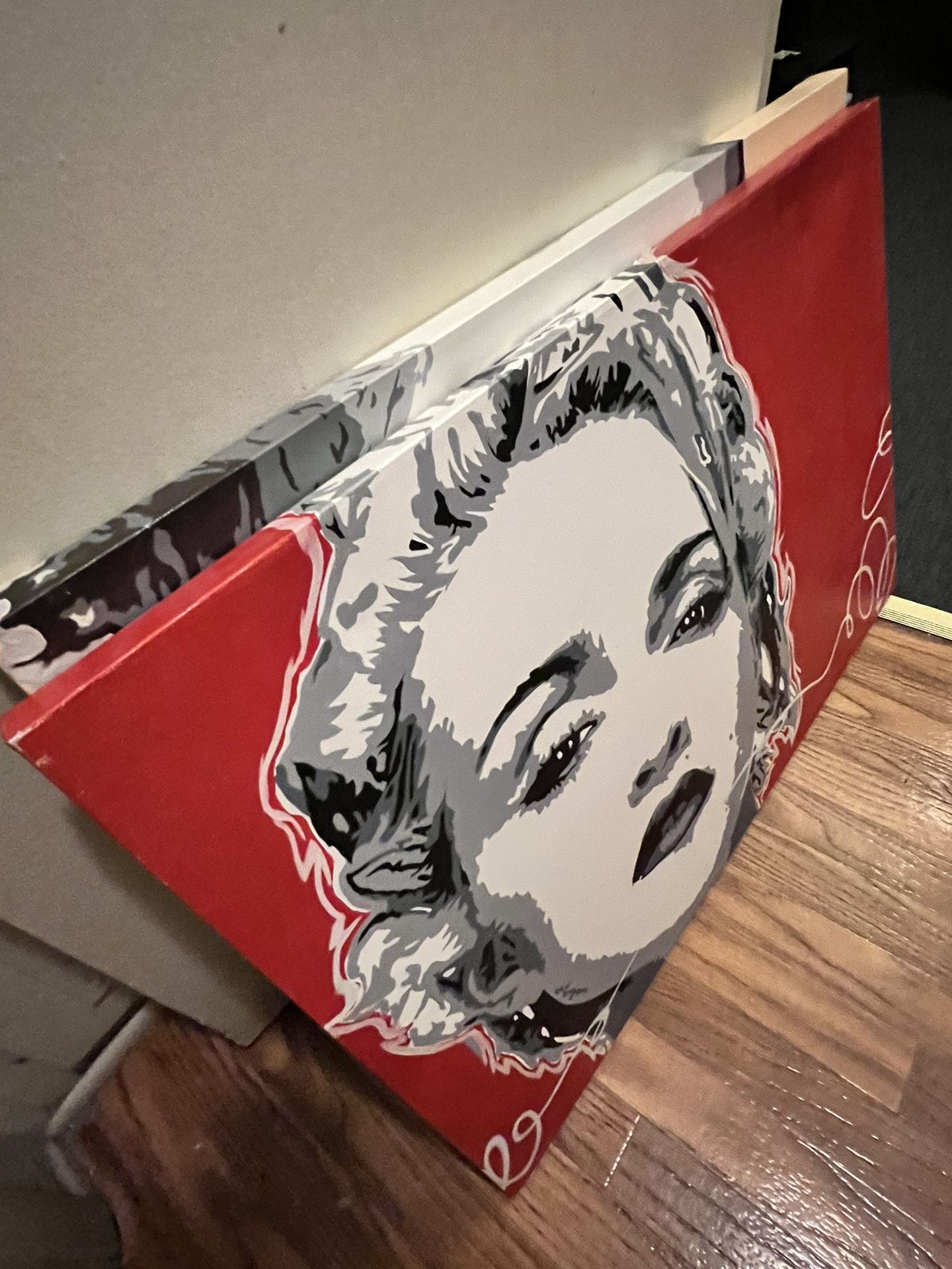 Hand Painted Marilyn $25! Canvas 