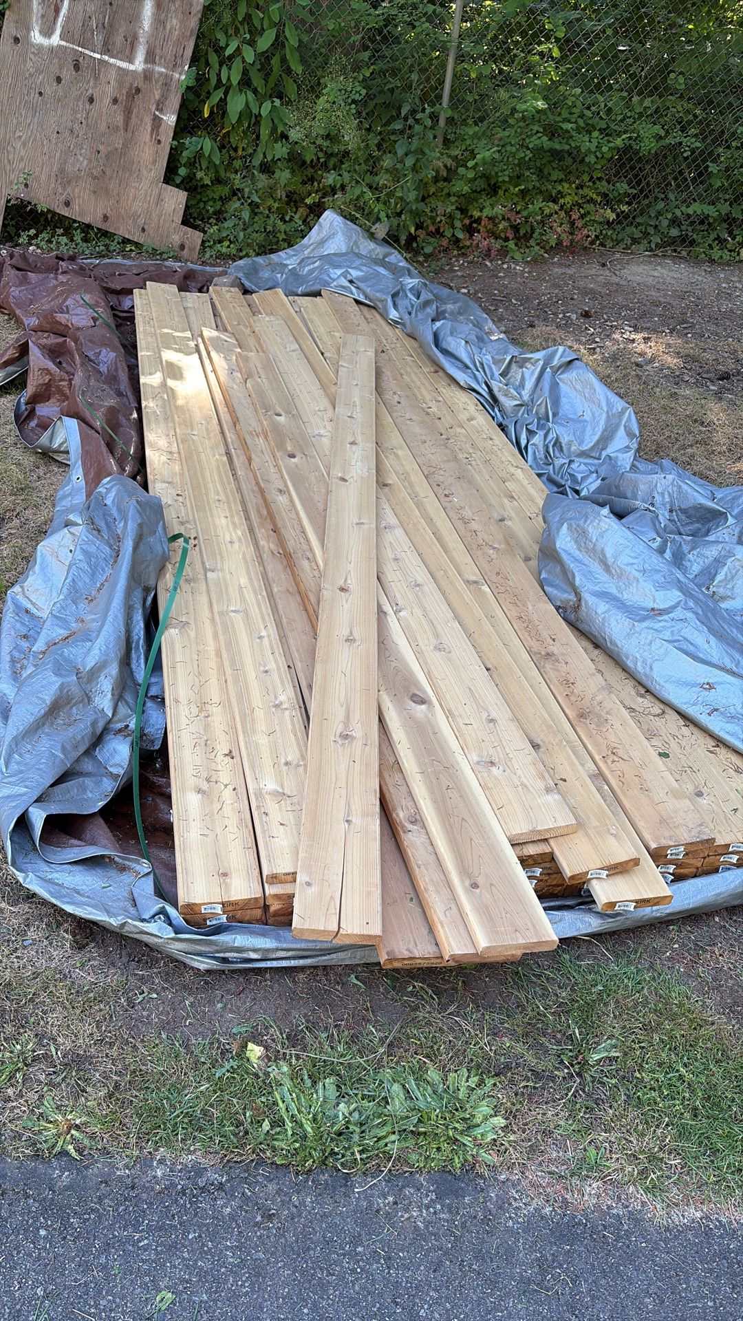 Cedar Deck Boards