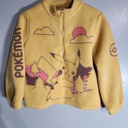 Pokemon Pikachu  Fleece Jacket