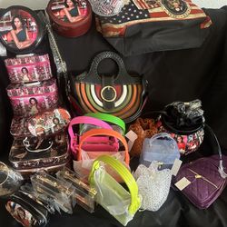 Purses, Jewelry And Vendor Items