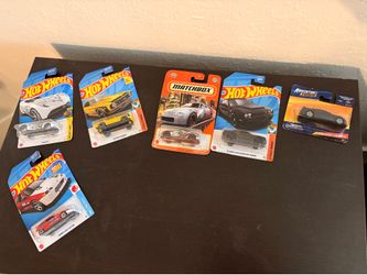 Hot Wheels & Matchbox Die-Cast Cars Lot of 5