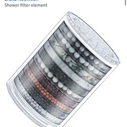 Shower filter element