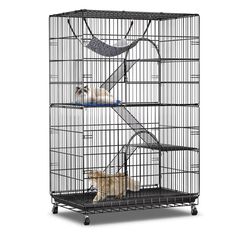 4 Tier Foldable Pet Cat Cage/Playpen