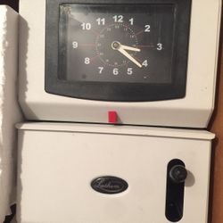 LATHEM TIME CLOCK HORLOGE