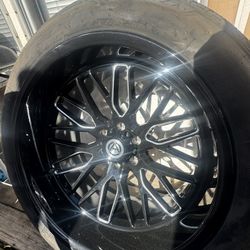 22x12  275-50-22 Tires And Wheels