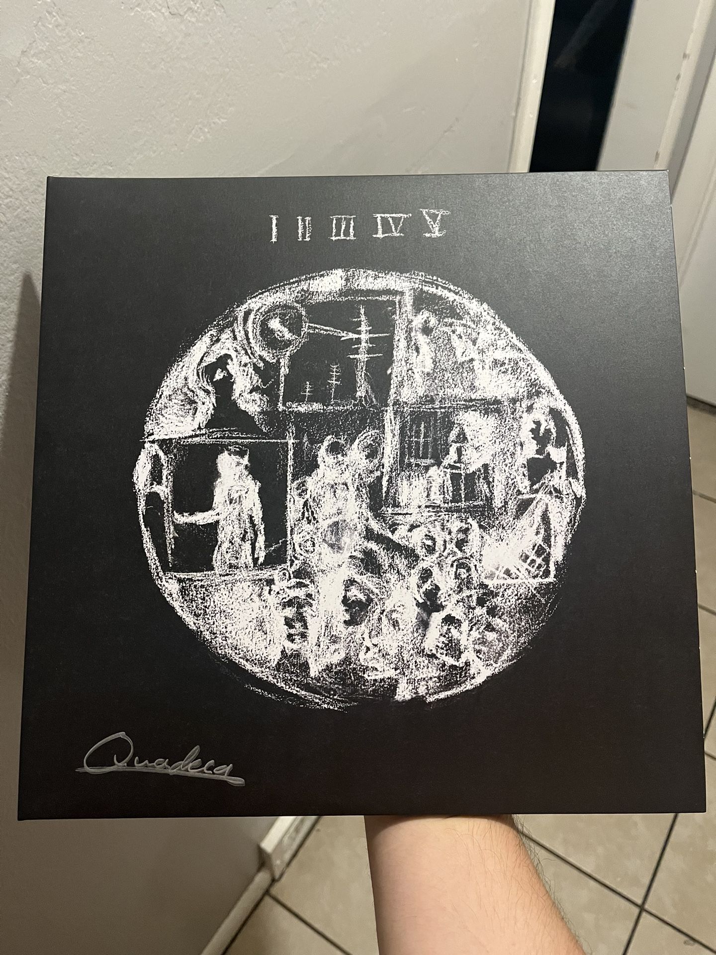 Quadeca - SCRAPYARD (Black & White Limited Vinyl Signed)