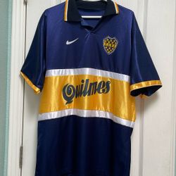 Vintage Football Soccer Jersey Boca Argentina