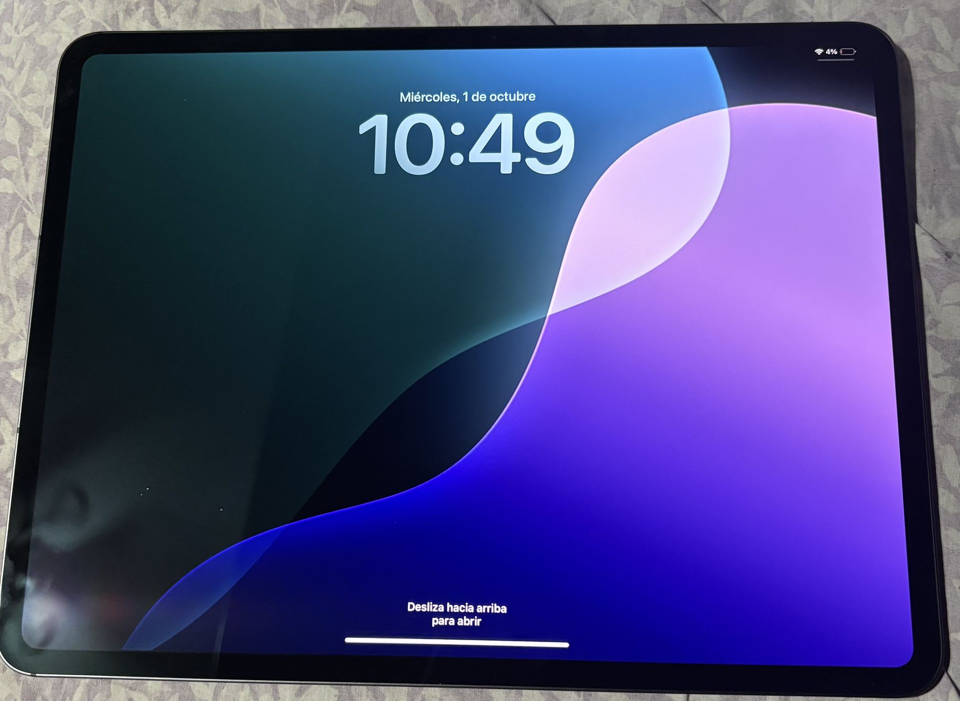 13-inch iPad Pro Wi‑Fi 1TB with standard glass - Space Black