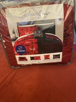 Set 5 Piece Comforter Set  King 