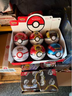 Pokemon ball tin display
