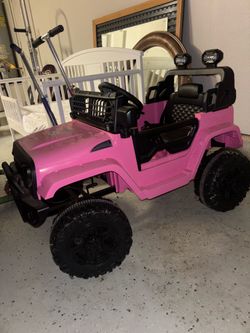 Motorized jeep
