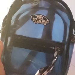 Vans Clear Blue Mini Backpack 