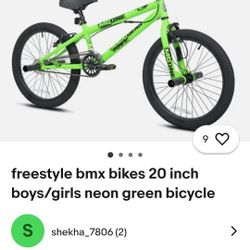 Freestyle Bmx  20,,Bike Brand New 