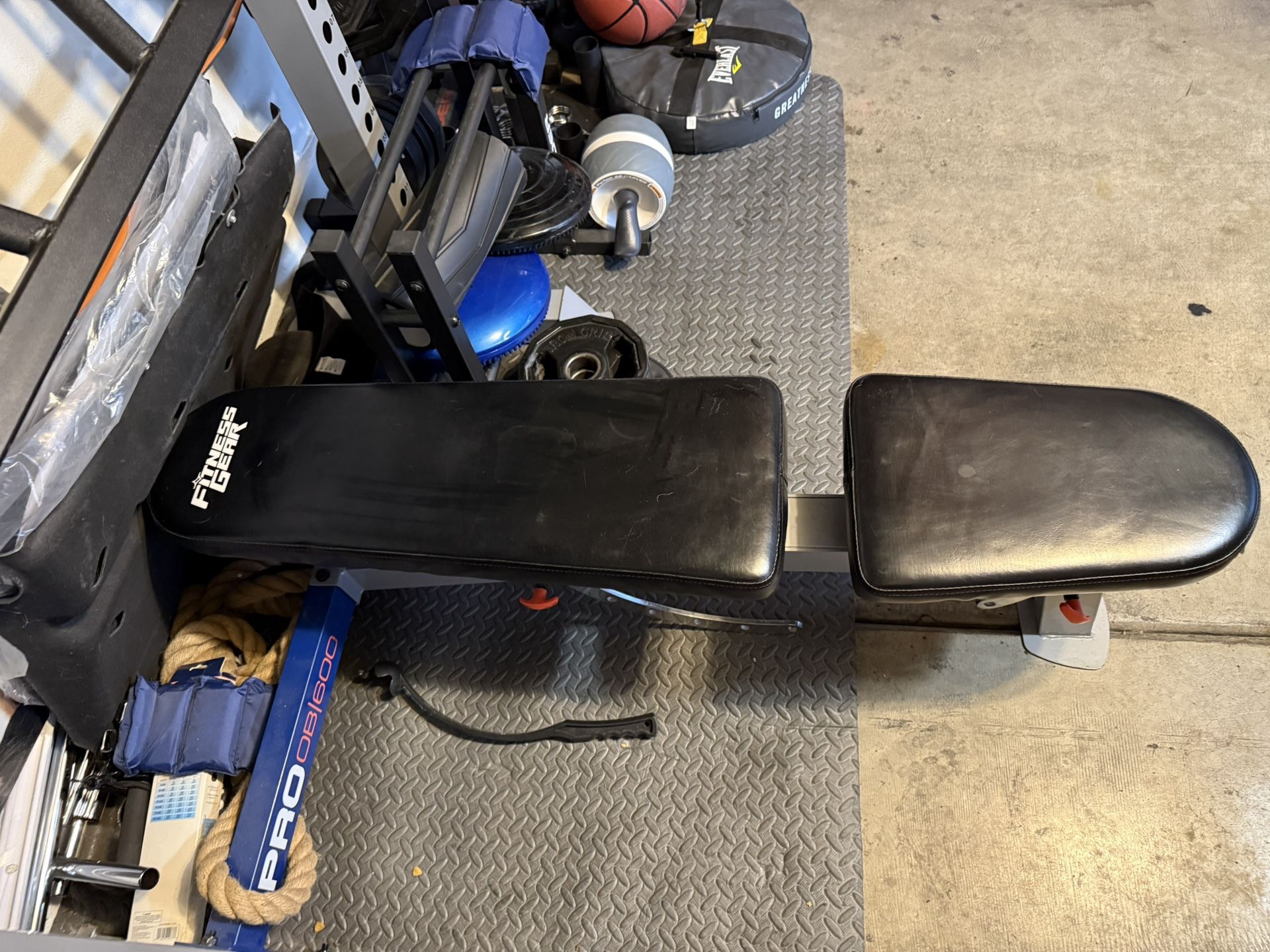 Bench Press/Squat Adjustable - Pro ob 600