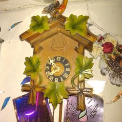 Antique Coo Coo Clock Works 